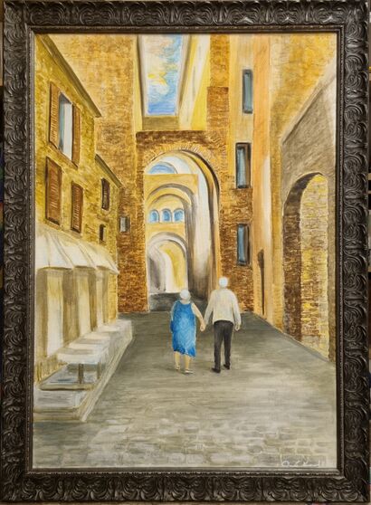 Love (Siena) - a Paint Artowrk by Pawel Kowal
